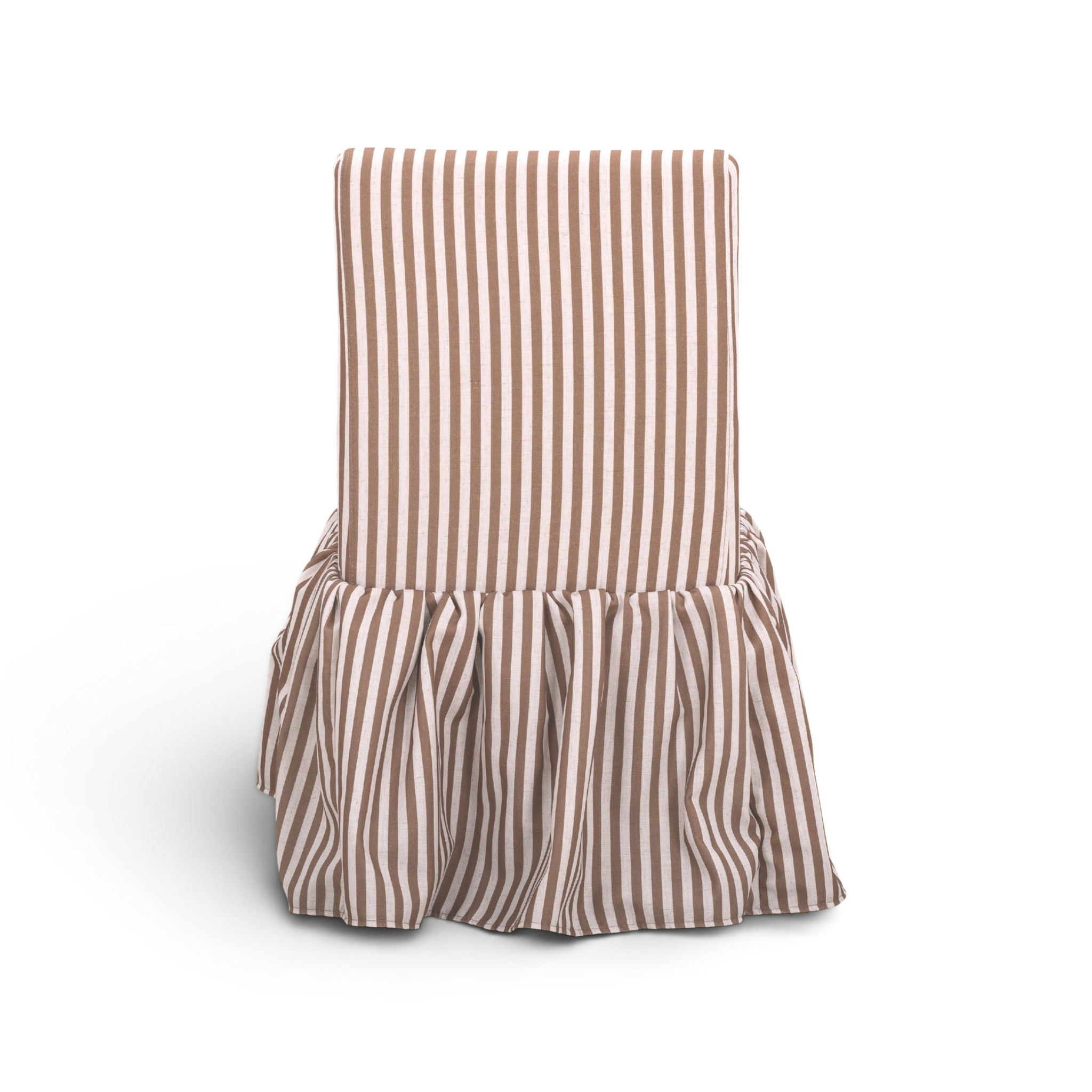 Gertrude - Striped Linen Dining Chair