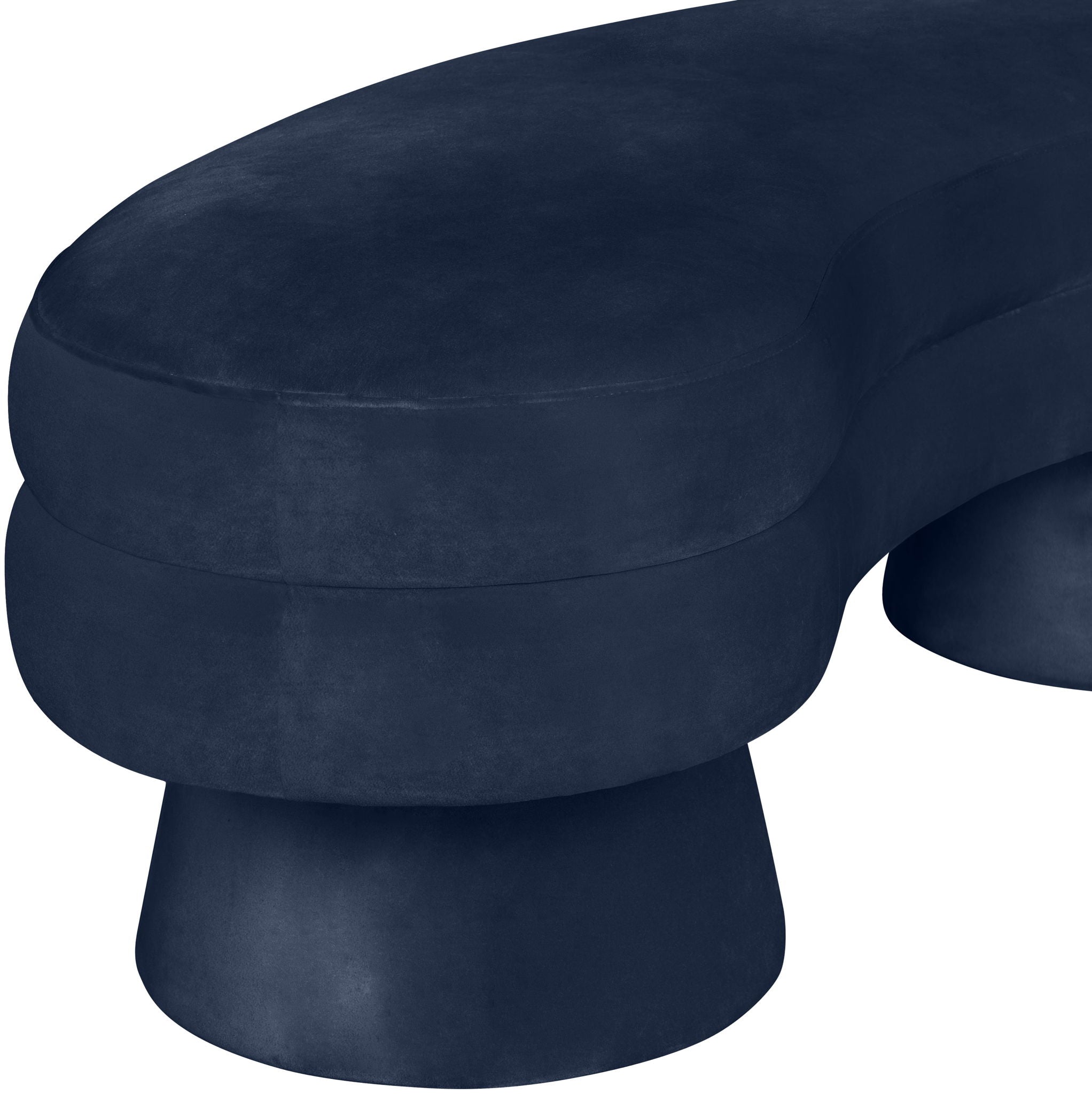 Zenna - Velvet Bench