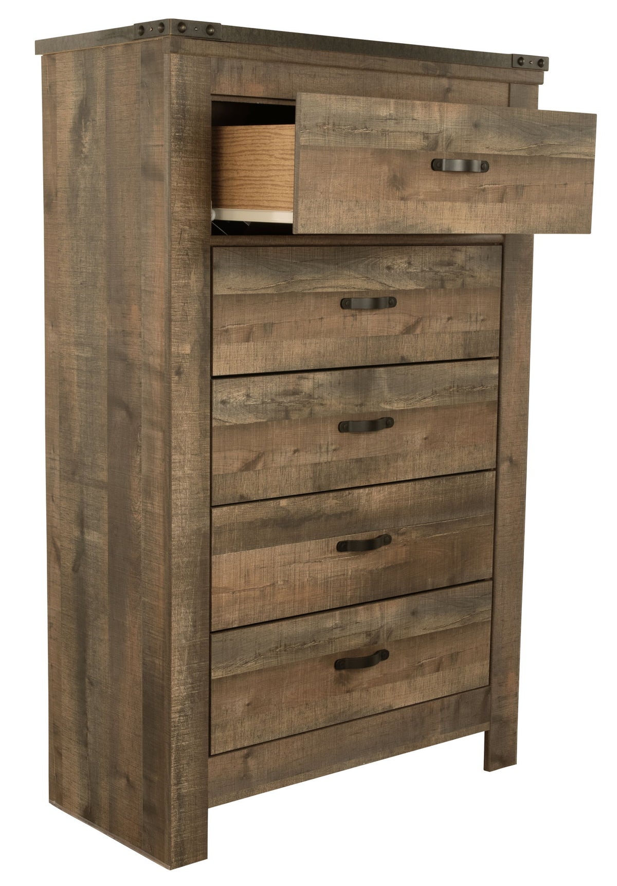 Trinell - Five Drawer Chest - Brown