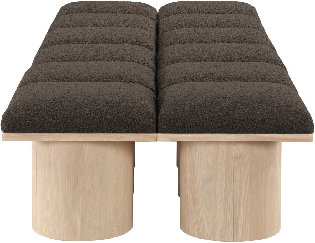 Pavilion - 12 Piece Modular Bench With Natural Base