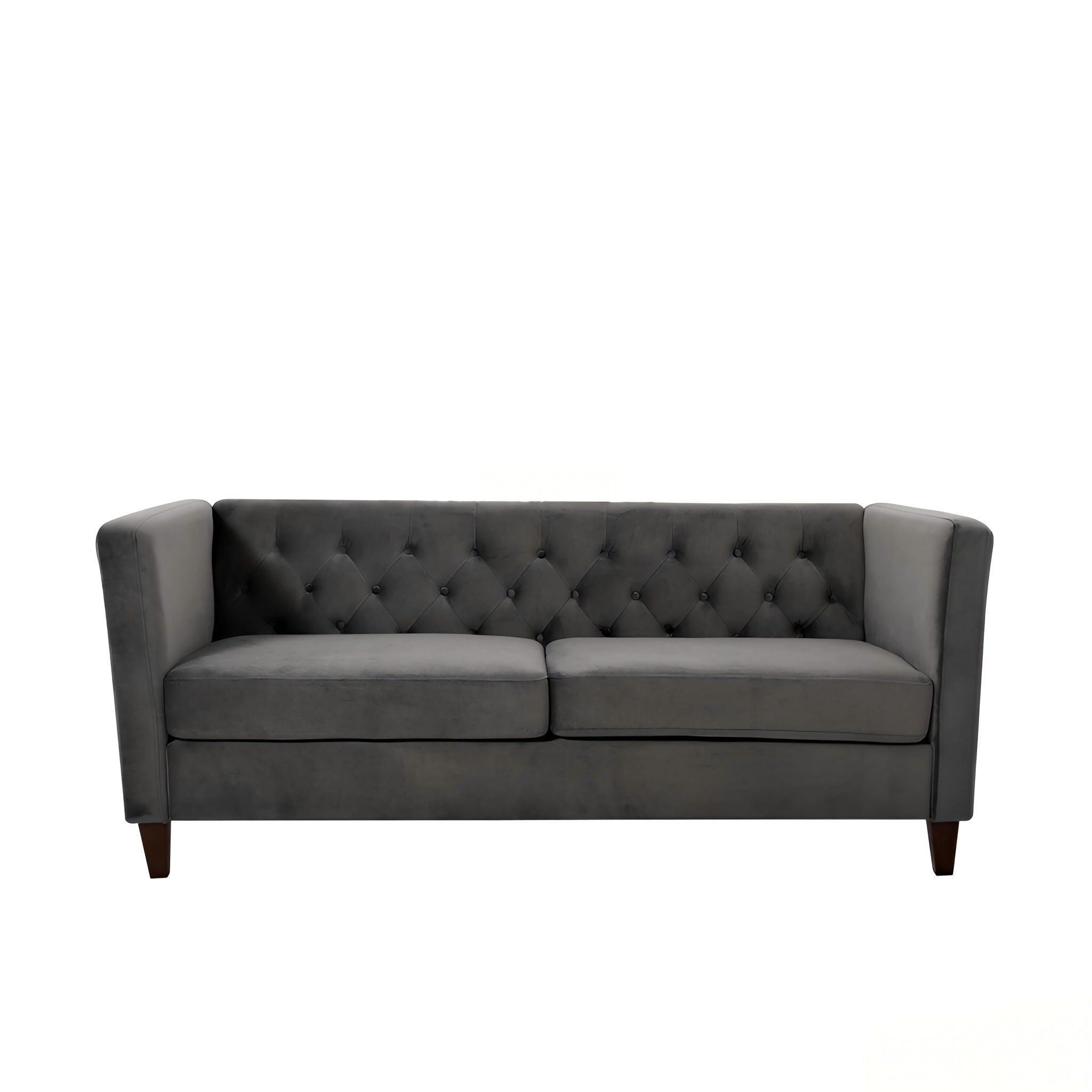 Button Tufted 3 Seater Sofa For Living Room
