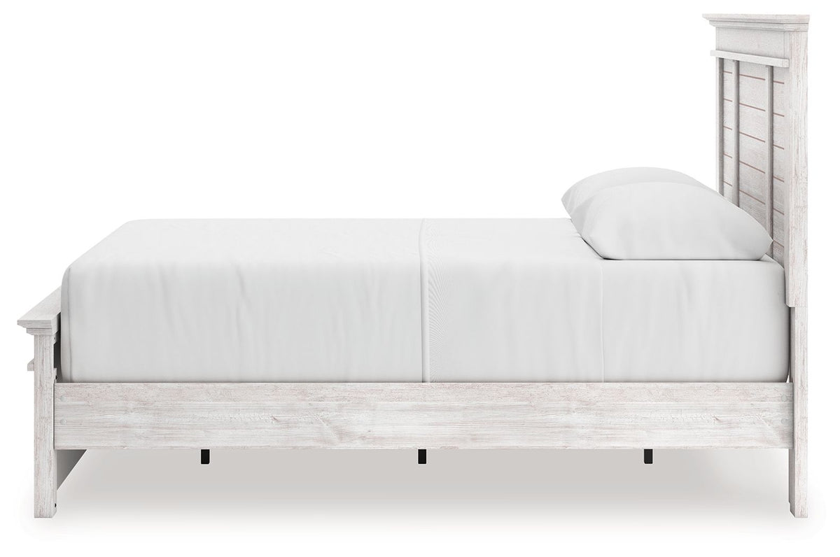 Makidern - Panel Storage Bed