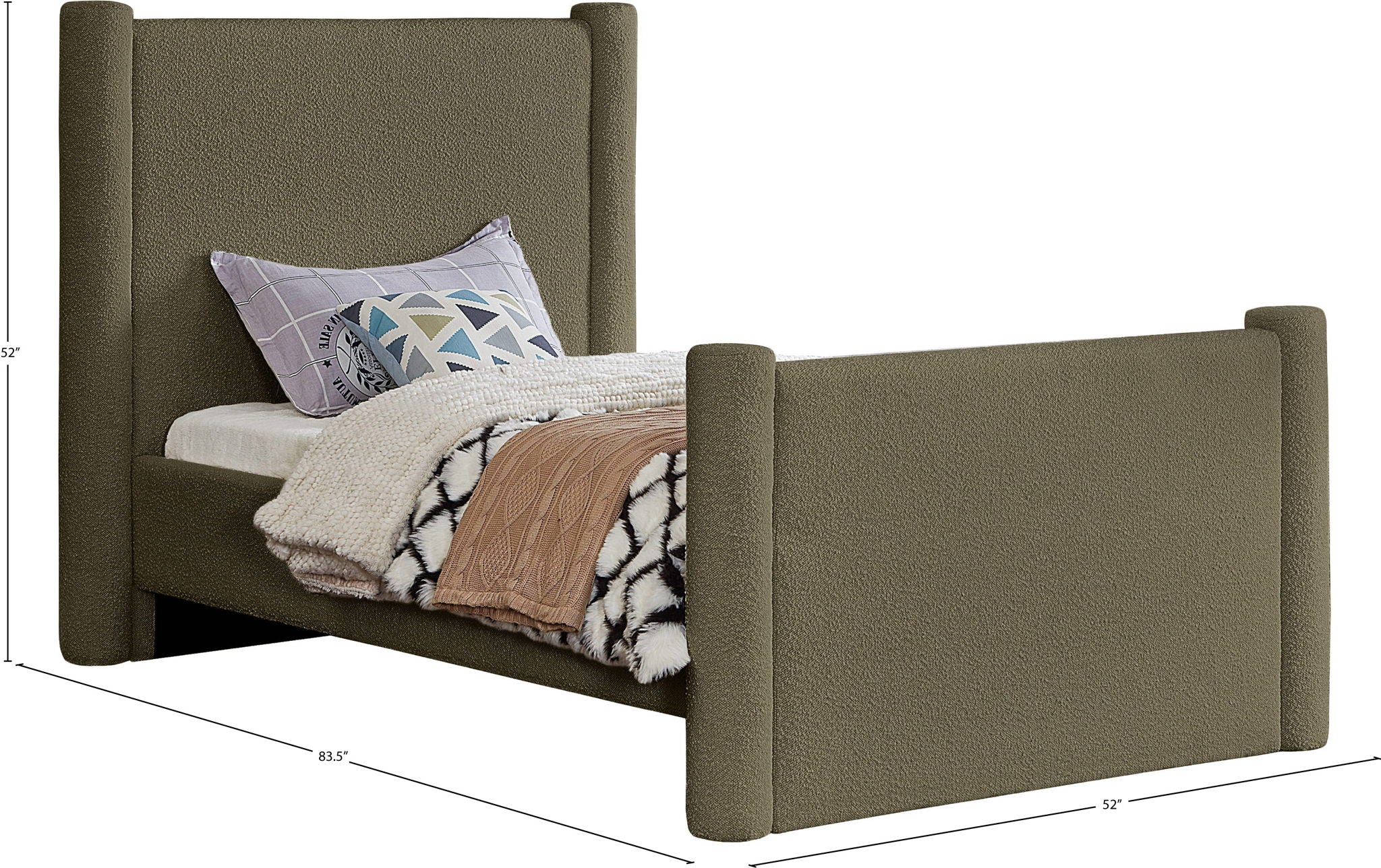Elias - Boucle Bed