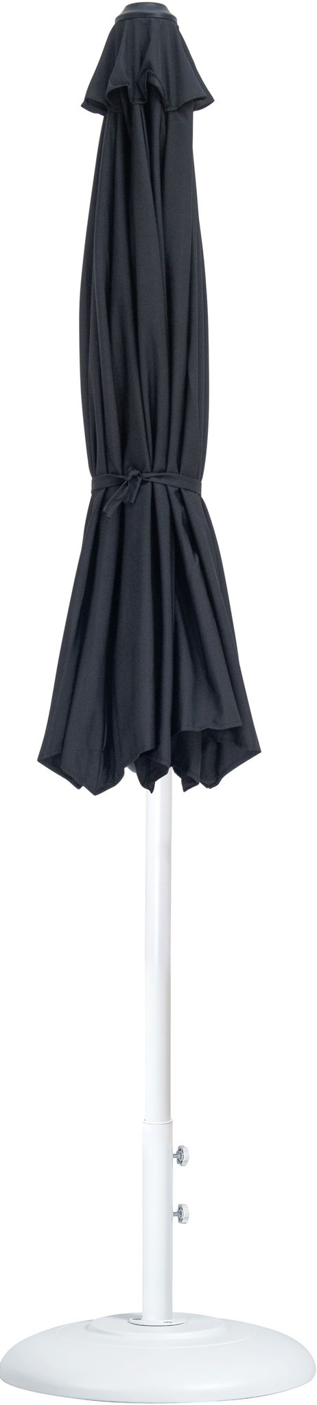 Fiji - Aluminum Patio Umbrella With Round White Base