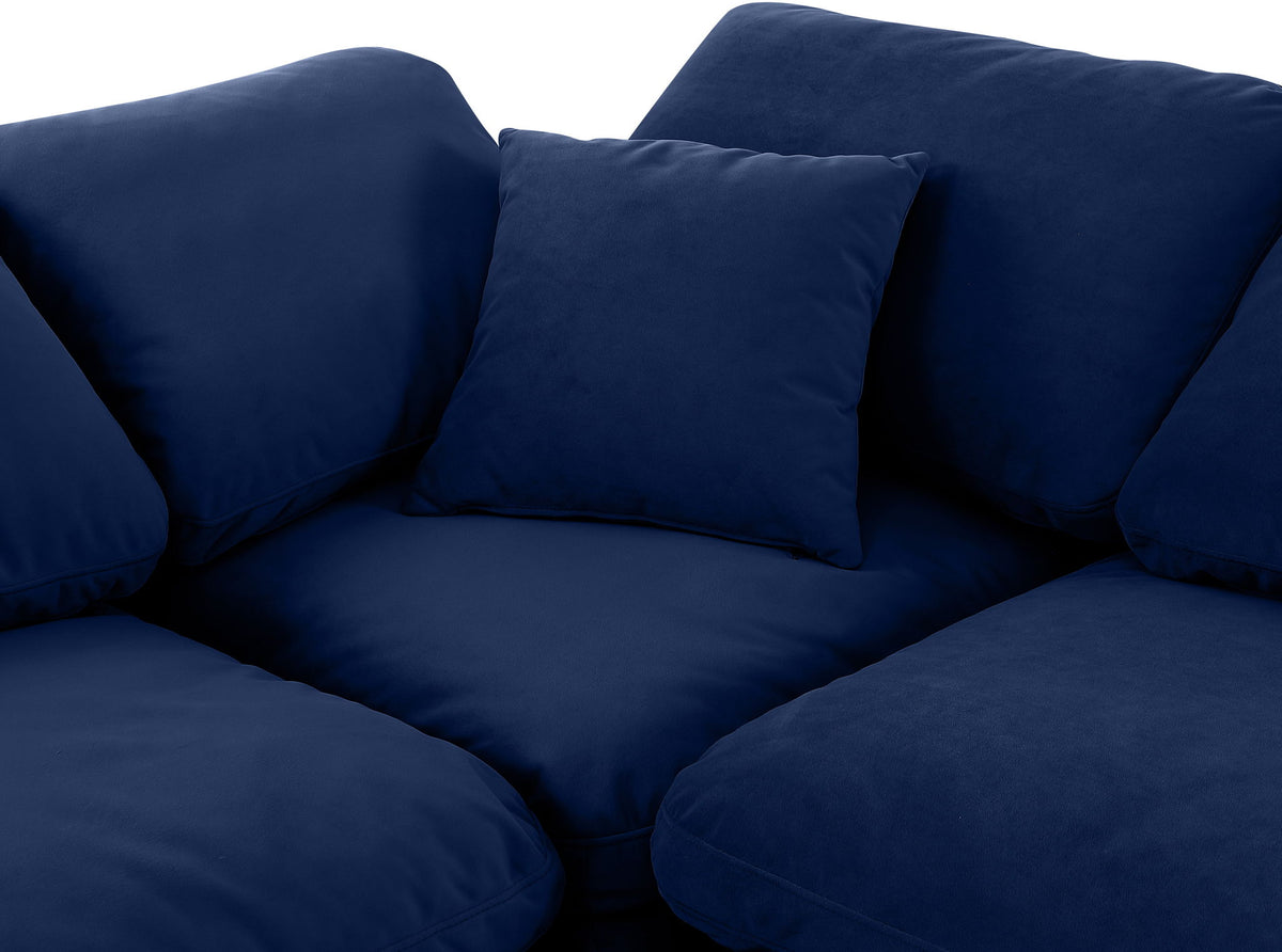 Indulge - Velvet 7 Piece Modular Sectional