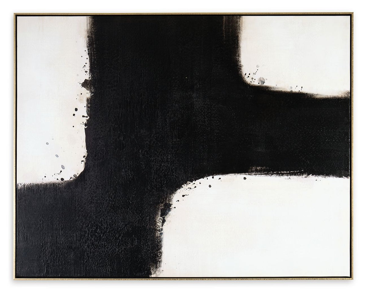 Reighlea - Wall Art - Black / White
