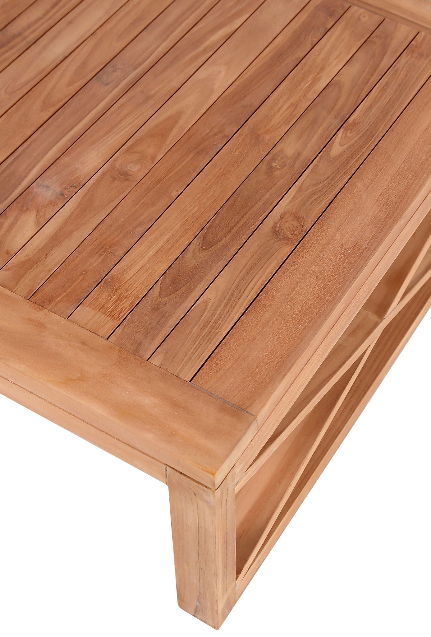 Anguilla - Teak Outdoor Coffee Table - Natural