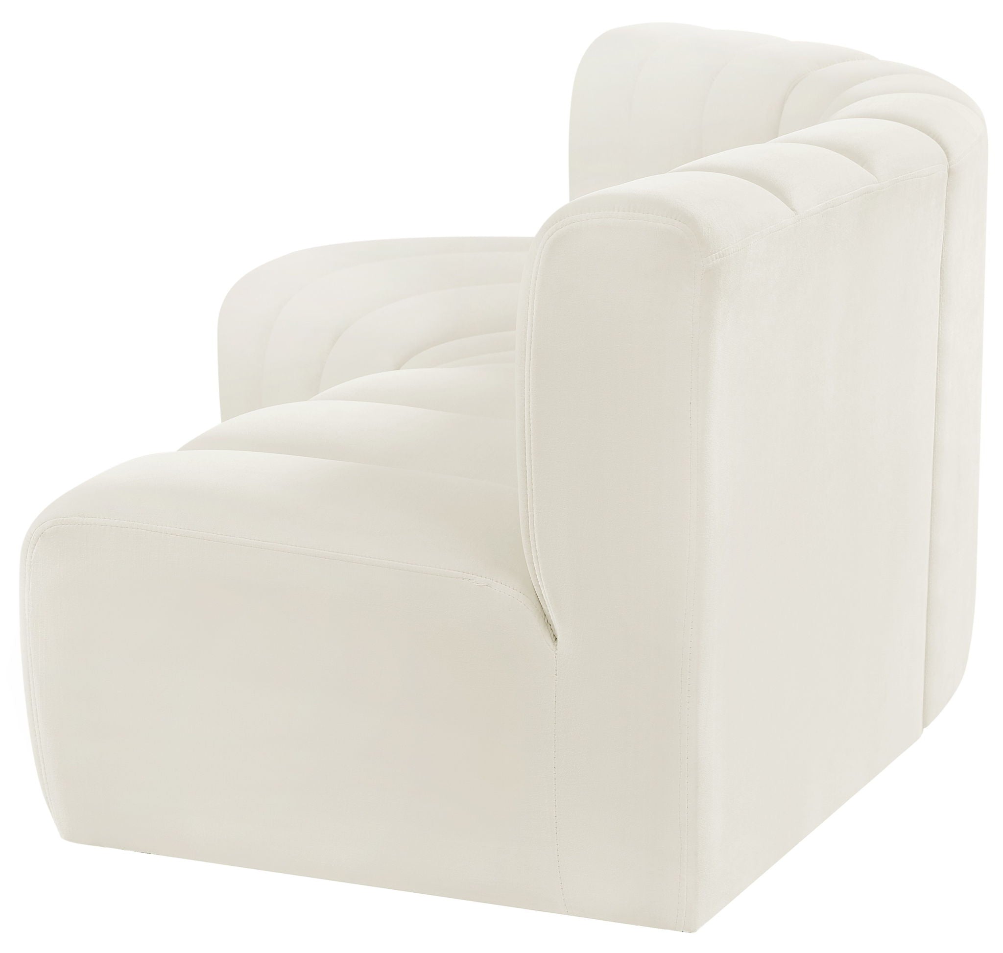 Arc - Velvet 3 Piece Modular Corner Sofa