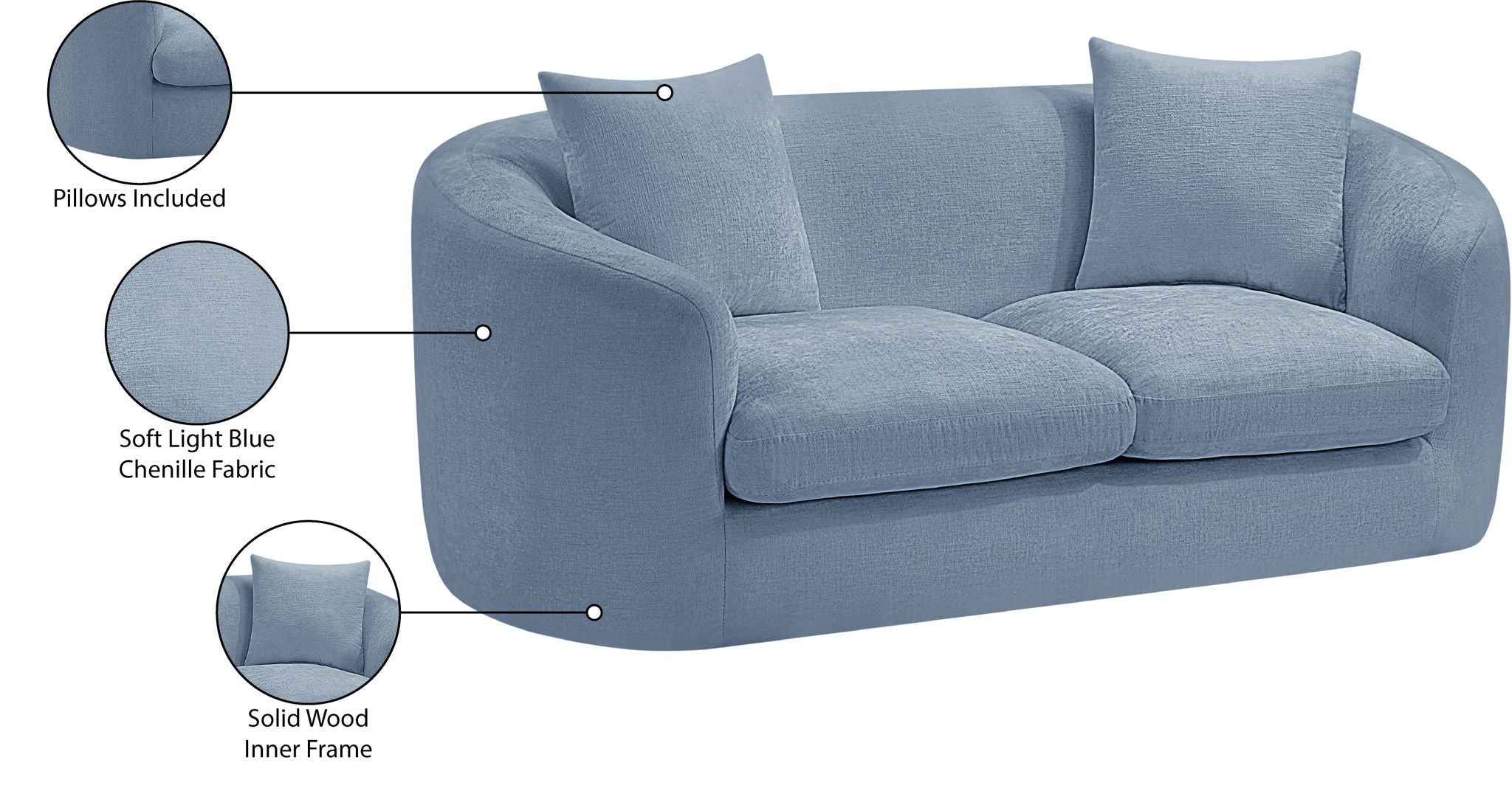 Penelope - Loveseat
