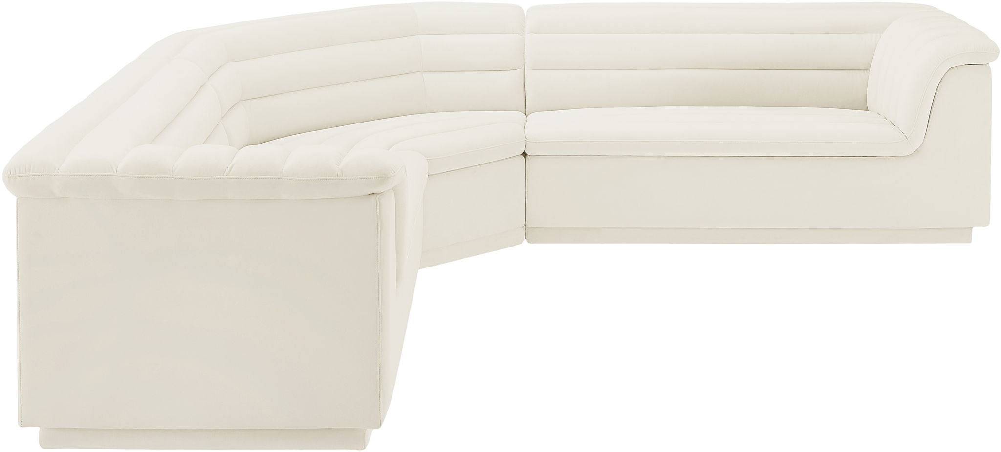 Cascade - Velvet Modular Sectional
