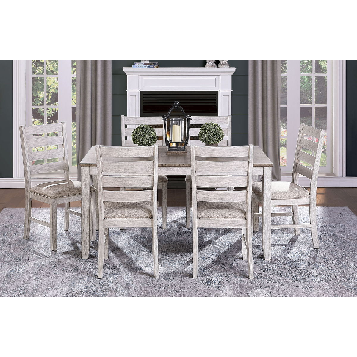 Ithaca - Dining Table - White
