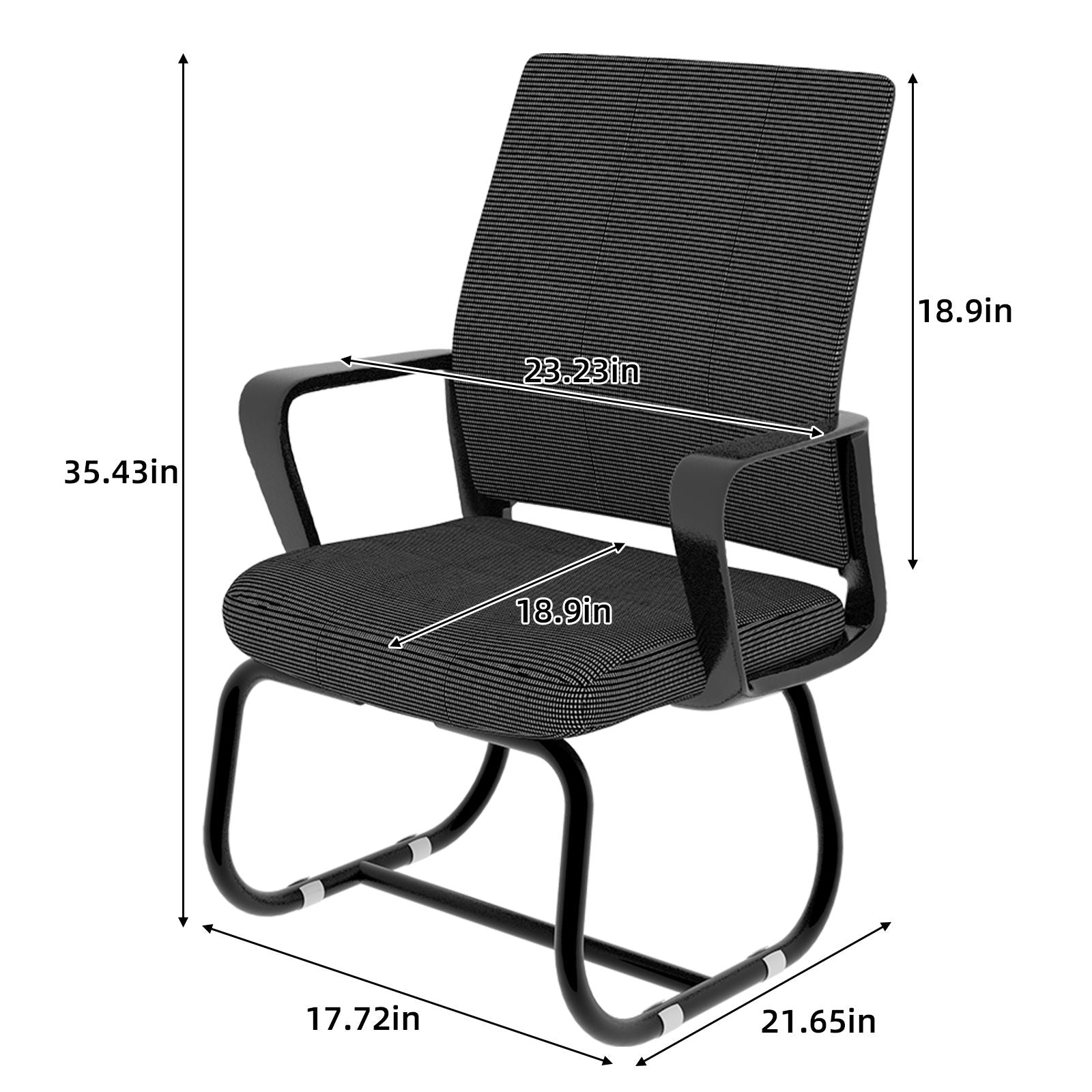Minimalist Office Chair & Soft Backrest