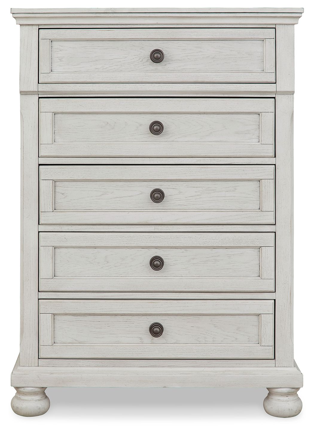 Robbinsdale - Five Drawer Chest - Youth - Antique White