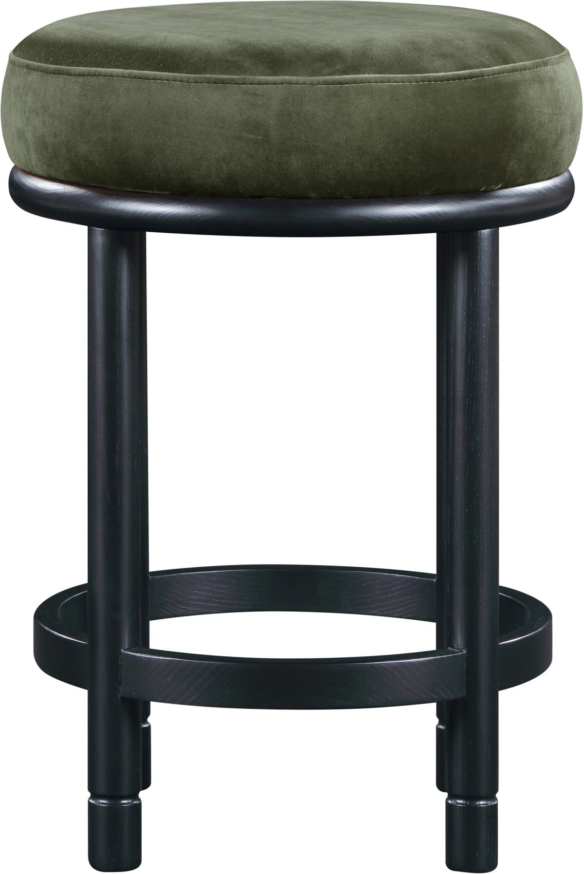 Monette - Counter Stool With Black Base