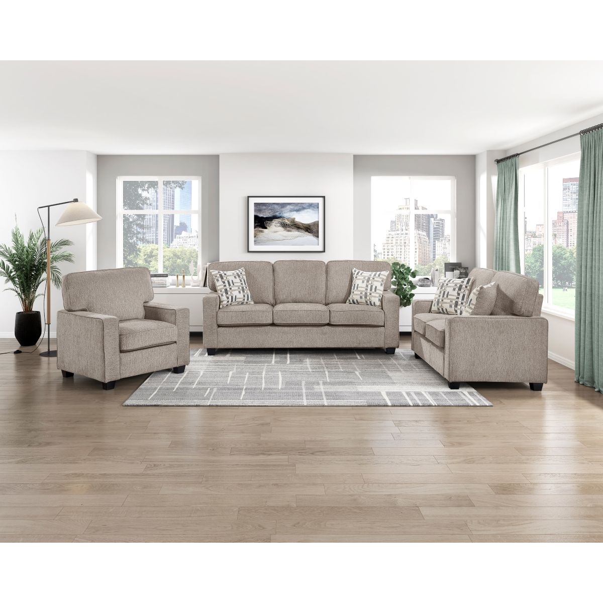Frances - Sofa - Taupe