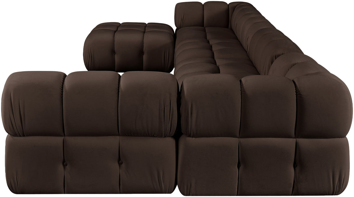 Orin - 6 Piece Modular Sectional (3 Modular Chairs, 2 Corner Chairs & Ottoman)