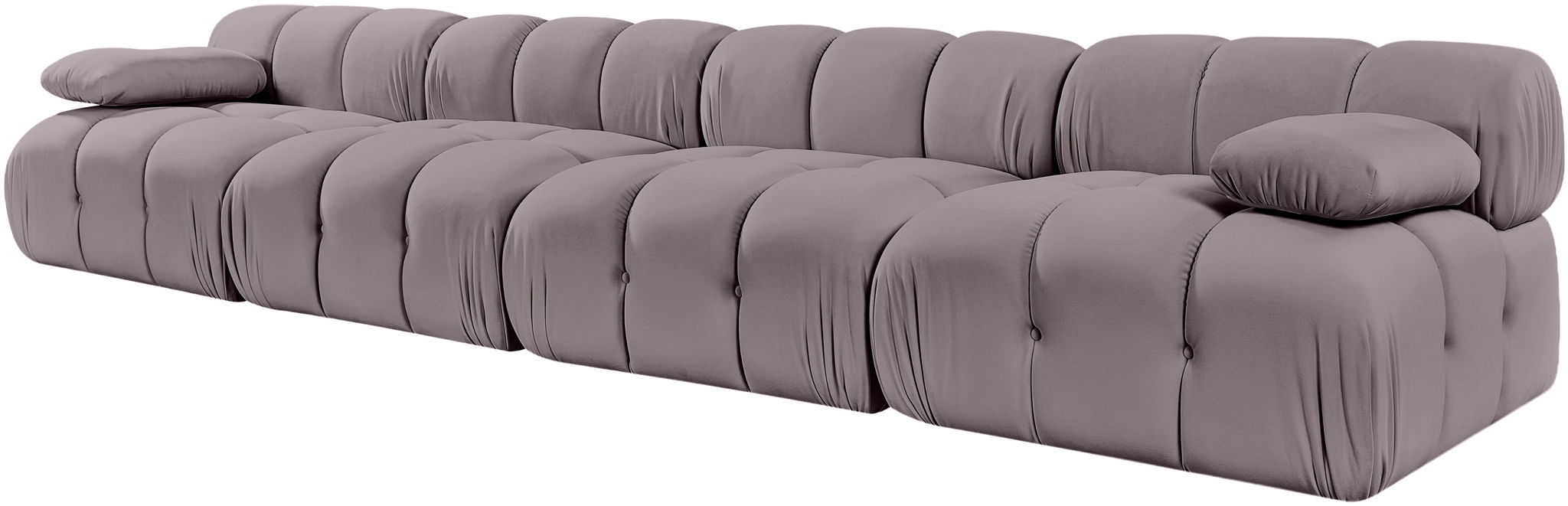Orin - Velvet 4 Piece Modular Sofa