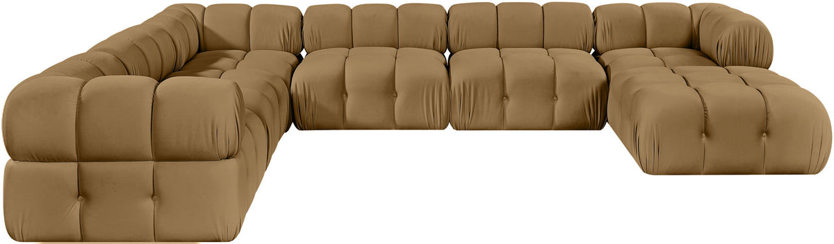 Orin - 7 Piece Modular Sectional (3 Modular Chairs, 3 Corner Chairs & Ottoman)