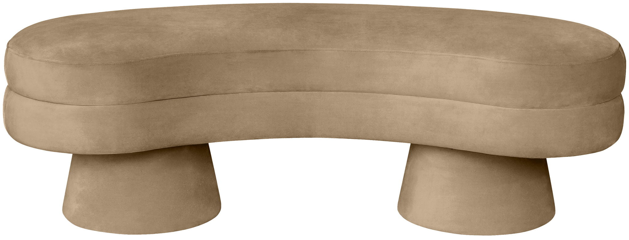 Zenna - Velvet Bench