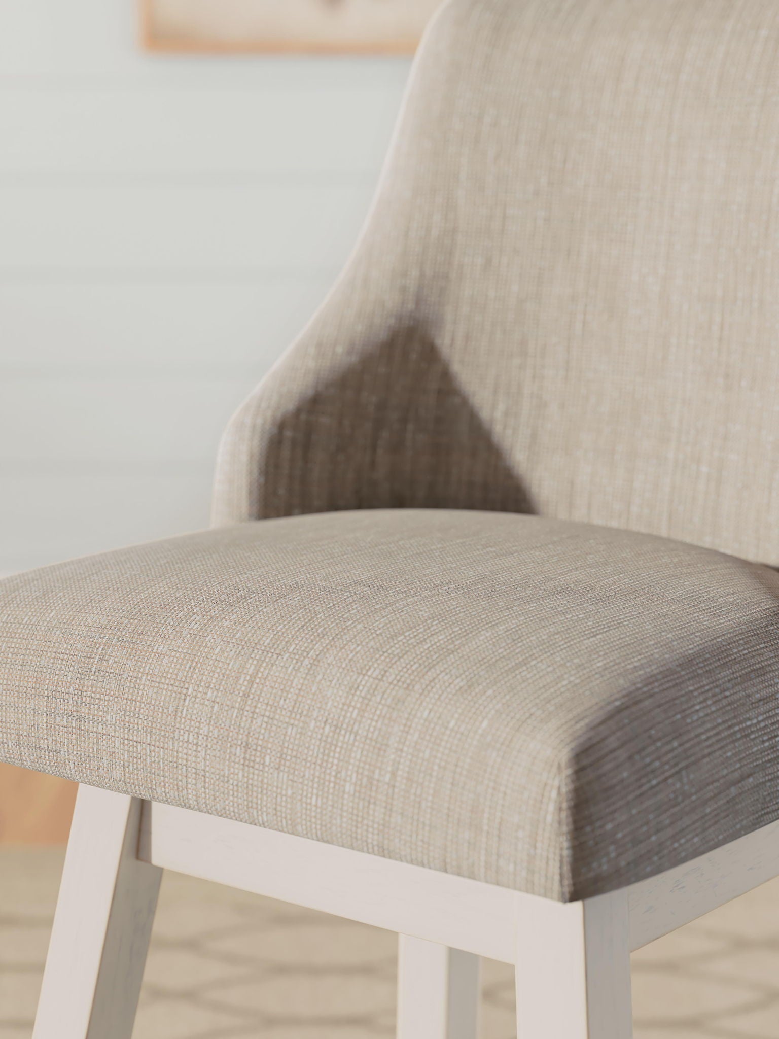 Robbinsdale - Upholstered Swivel Curved Back Barstool (Set of 2) - Antique White