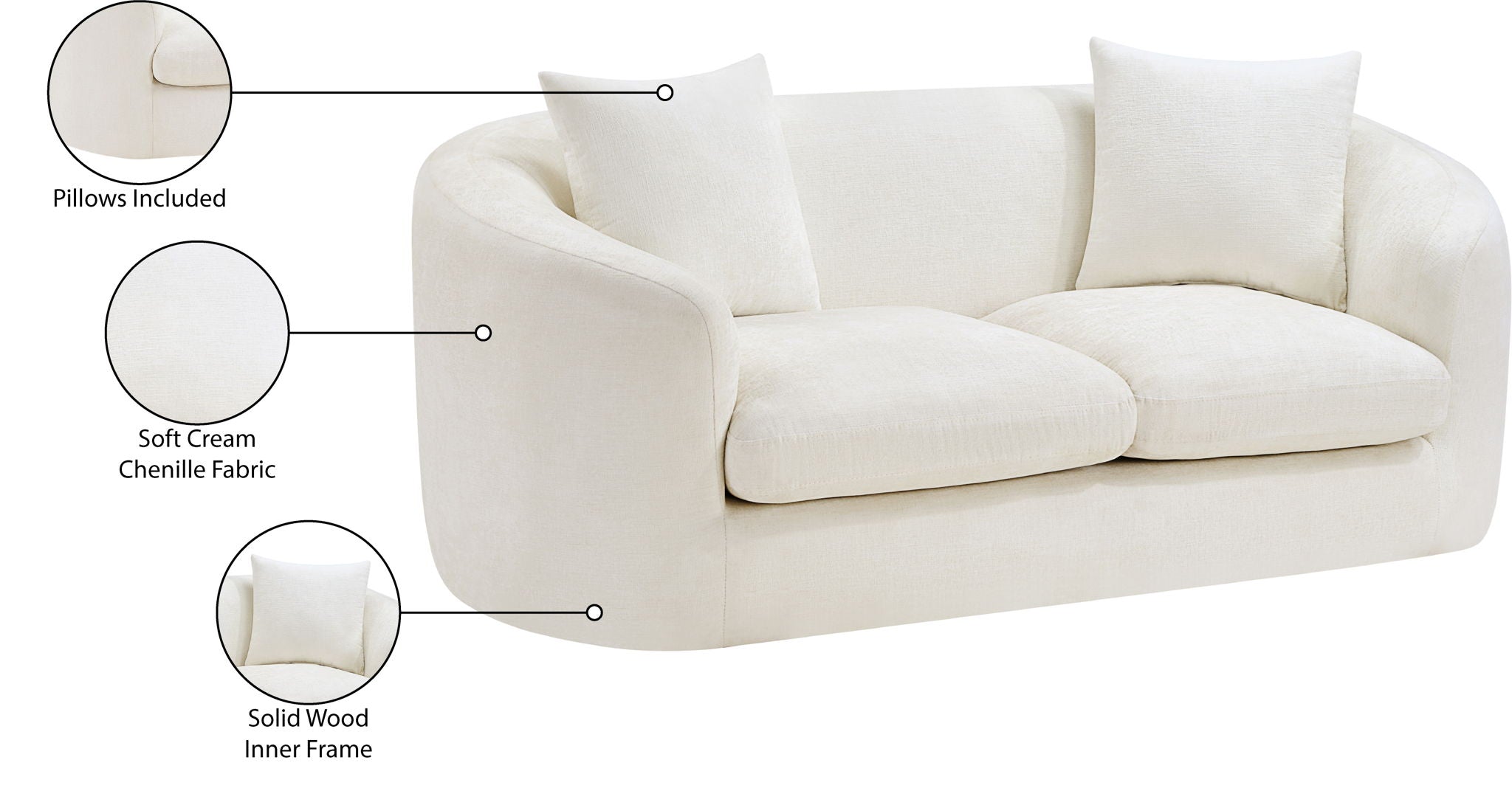 Penelope - Loveseat