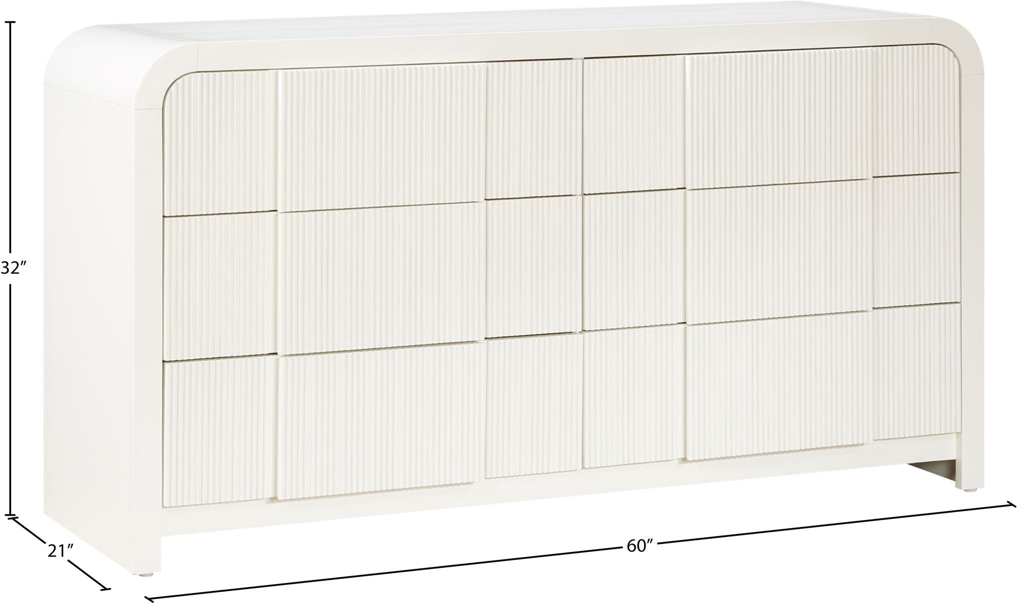 Fluted - Dresser