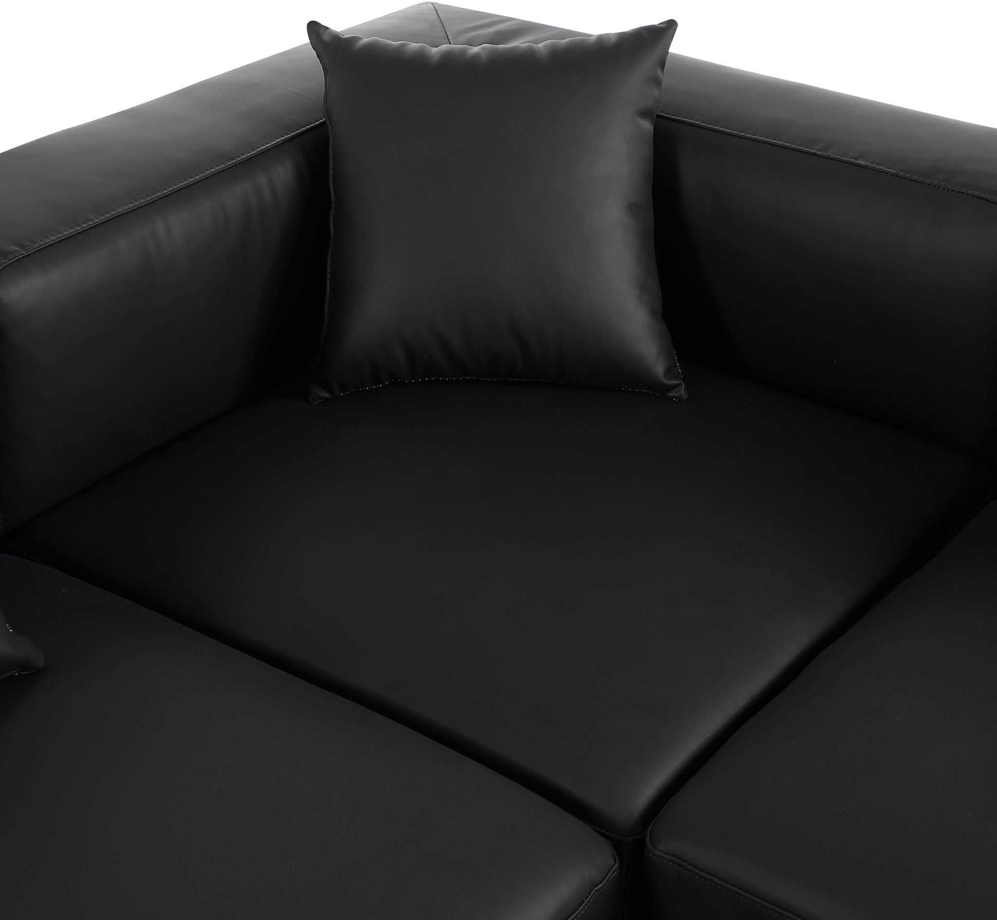 Cube - 6 Piece Modular Corner Armless Sectional