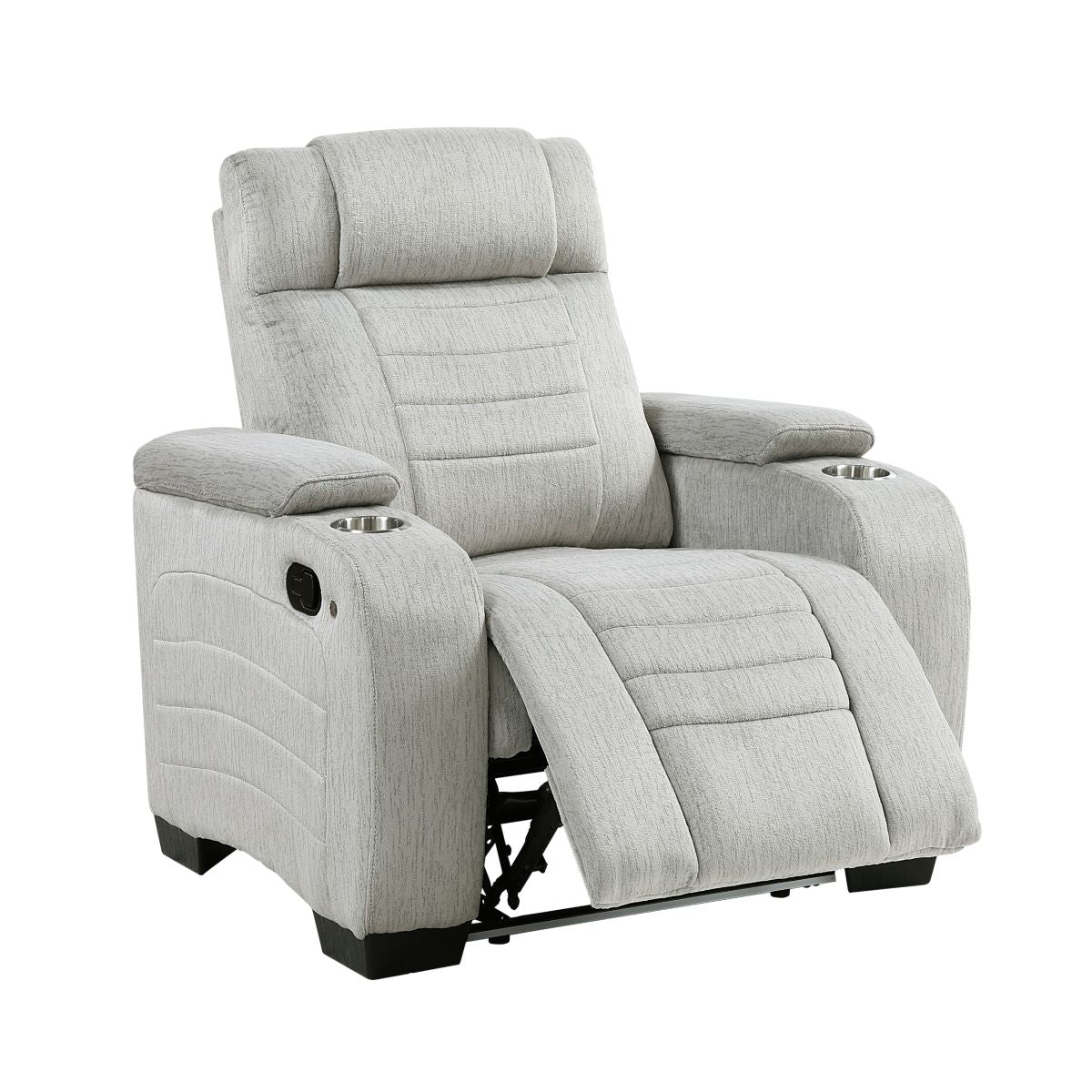 Ronan - Reclining Chair - Gray