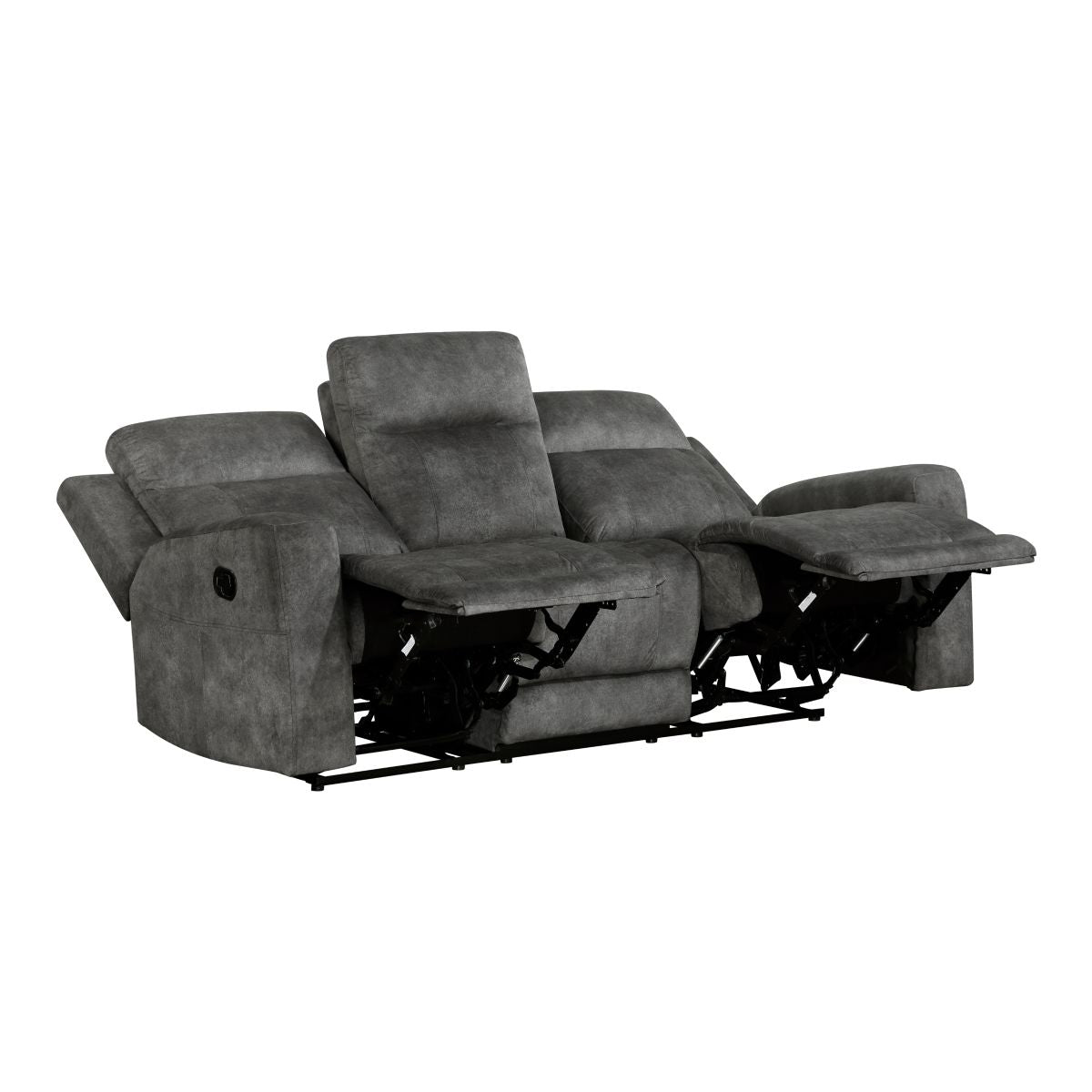 Muncie - Sofa & Loveseat - Dark Gray