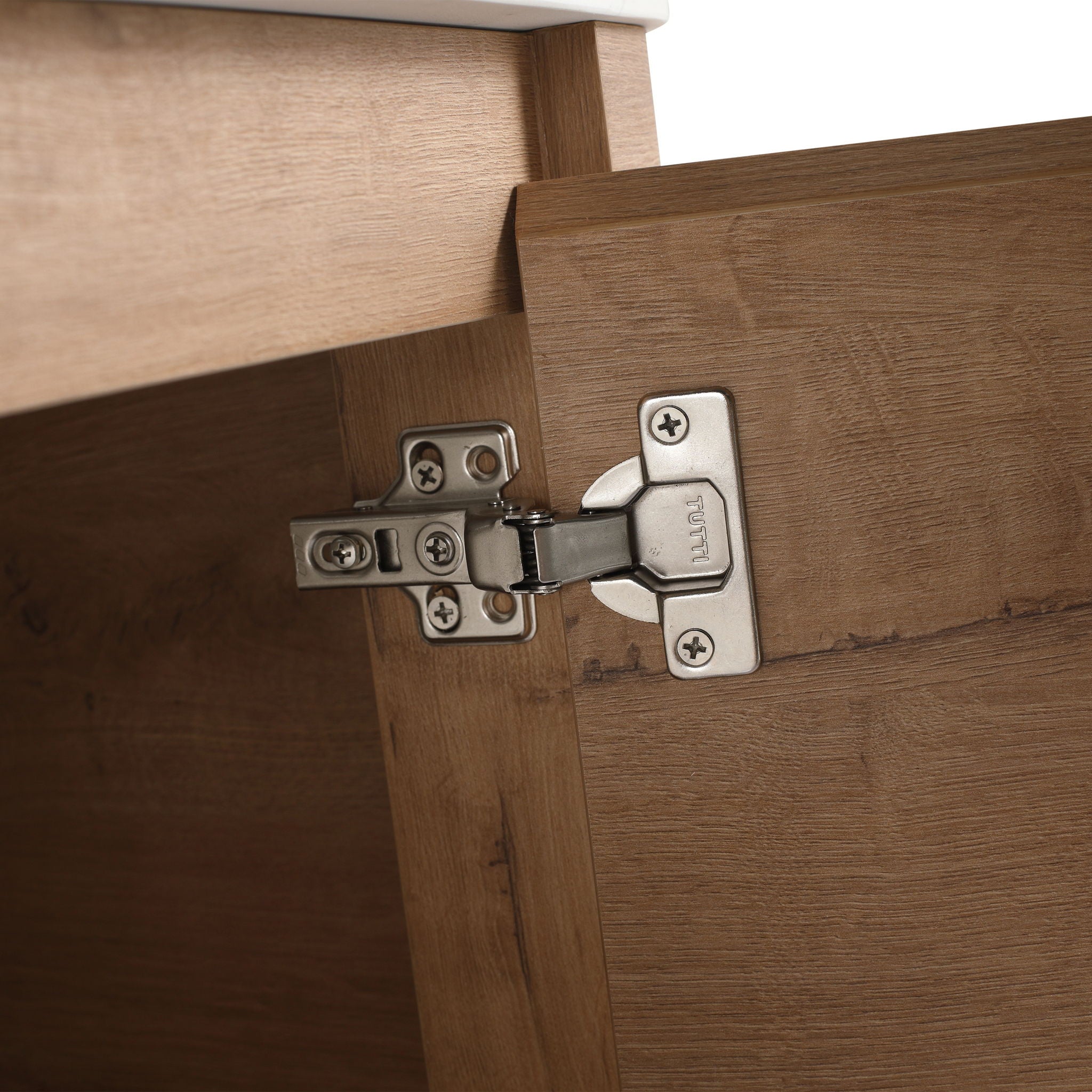Wall Mounted Bathroom Vanity & Art Sink & 1 Soft Close Door