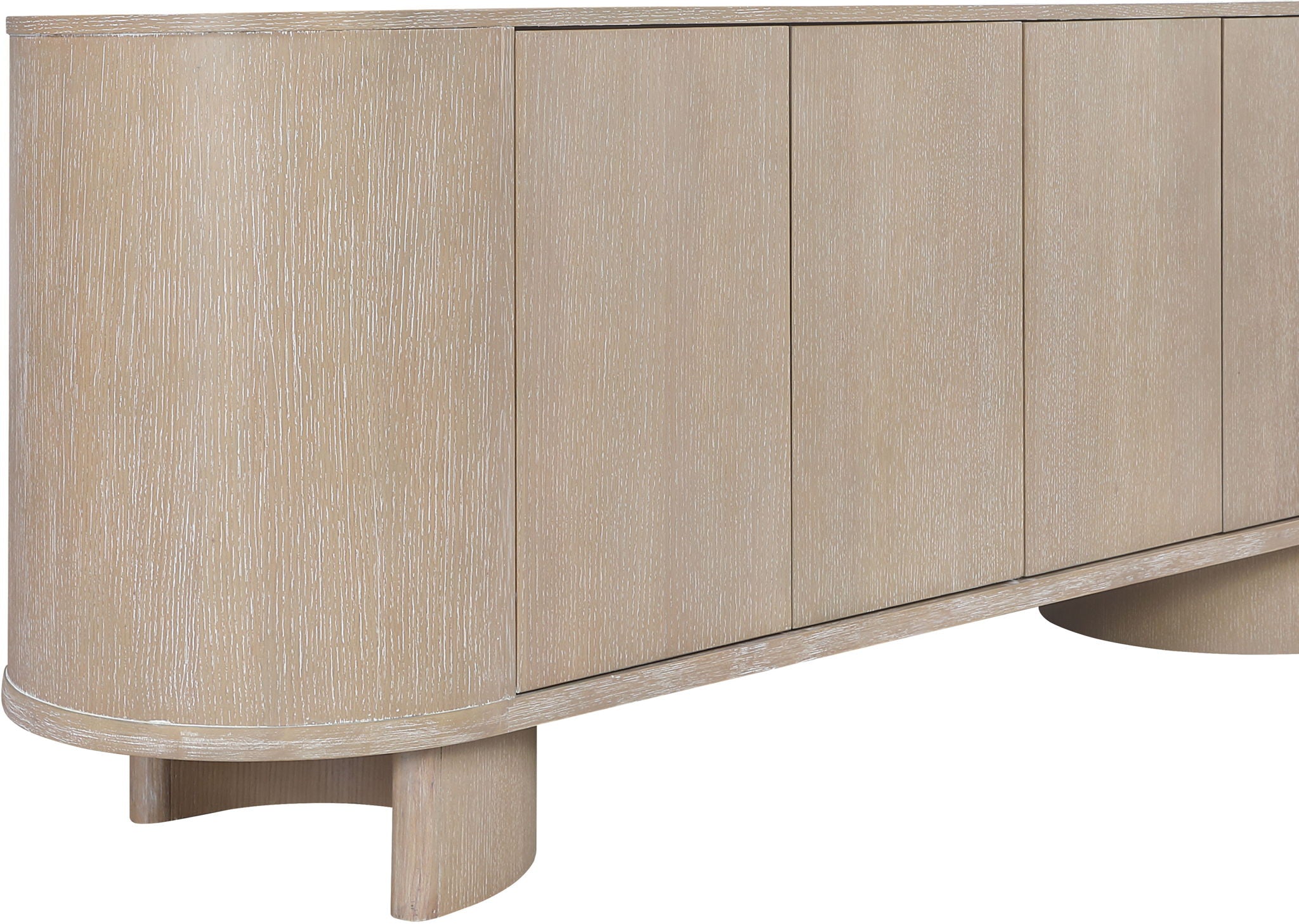 Caldra - Oak Veneer And Solid Wood Sideboard / Buffet