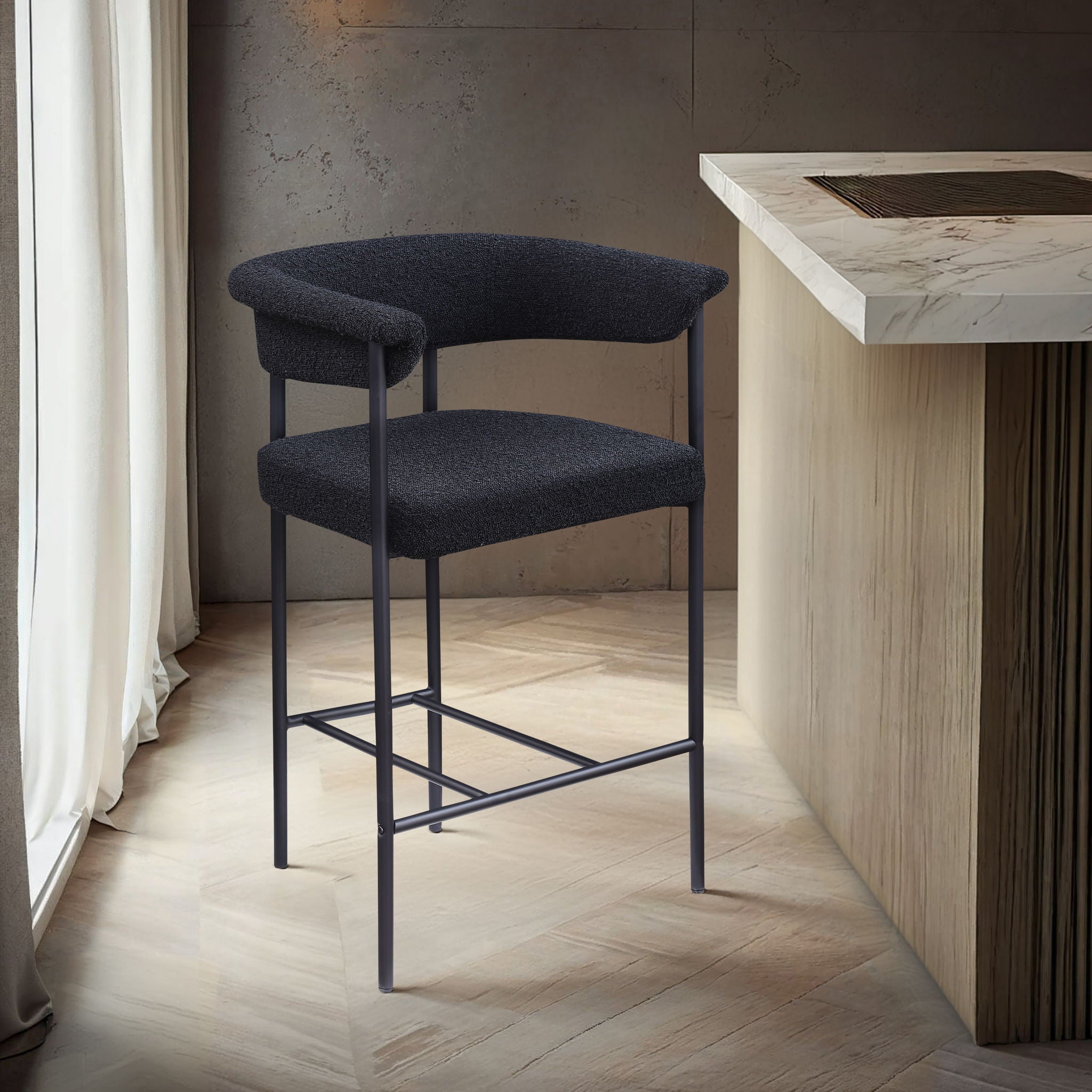 Malin - Boucle Counter Stool (Set of 2)