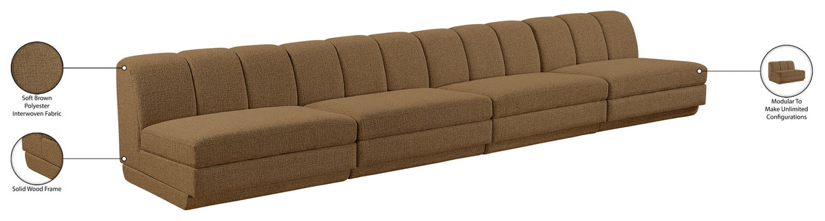 Modari - Sectional - Brown