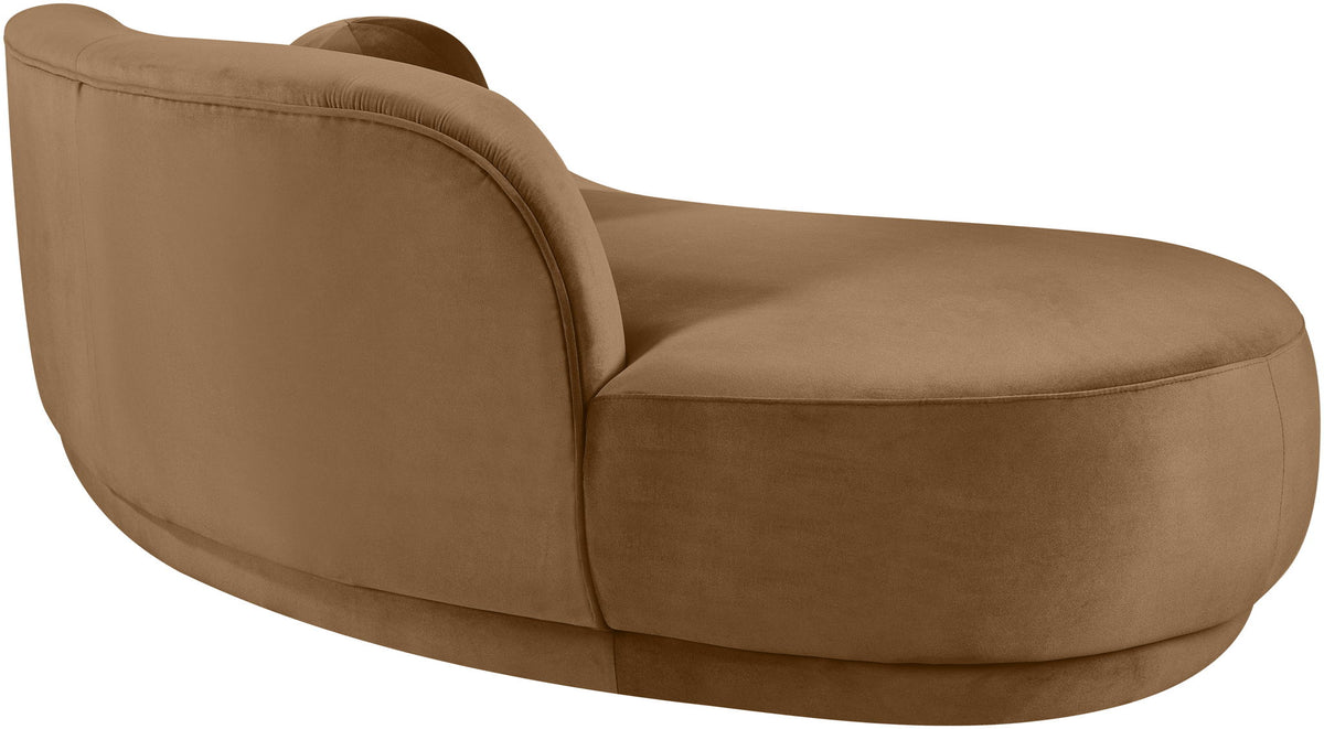 Avra - 86" Velvet Performance Fabric Upholstered Sofa