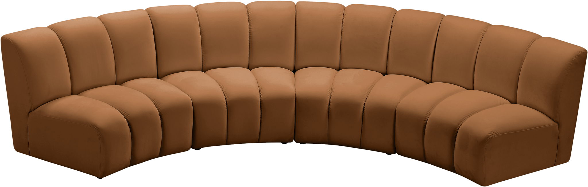 Infinity - 4 Piece Modular Sectional - Saddle