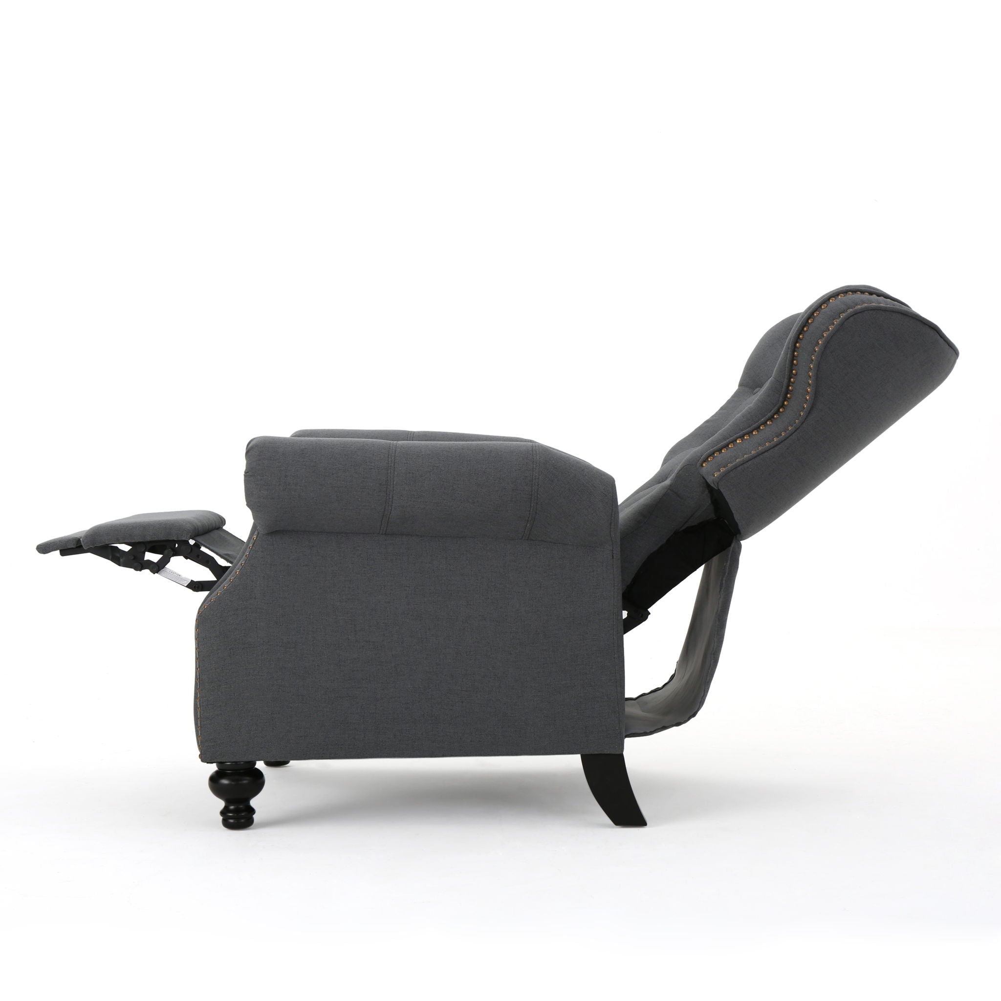 Modern Manual Push Back Recliner Chair