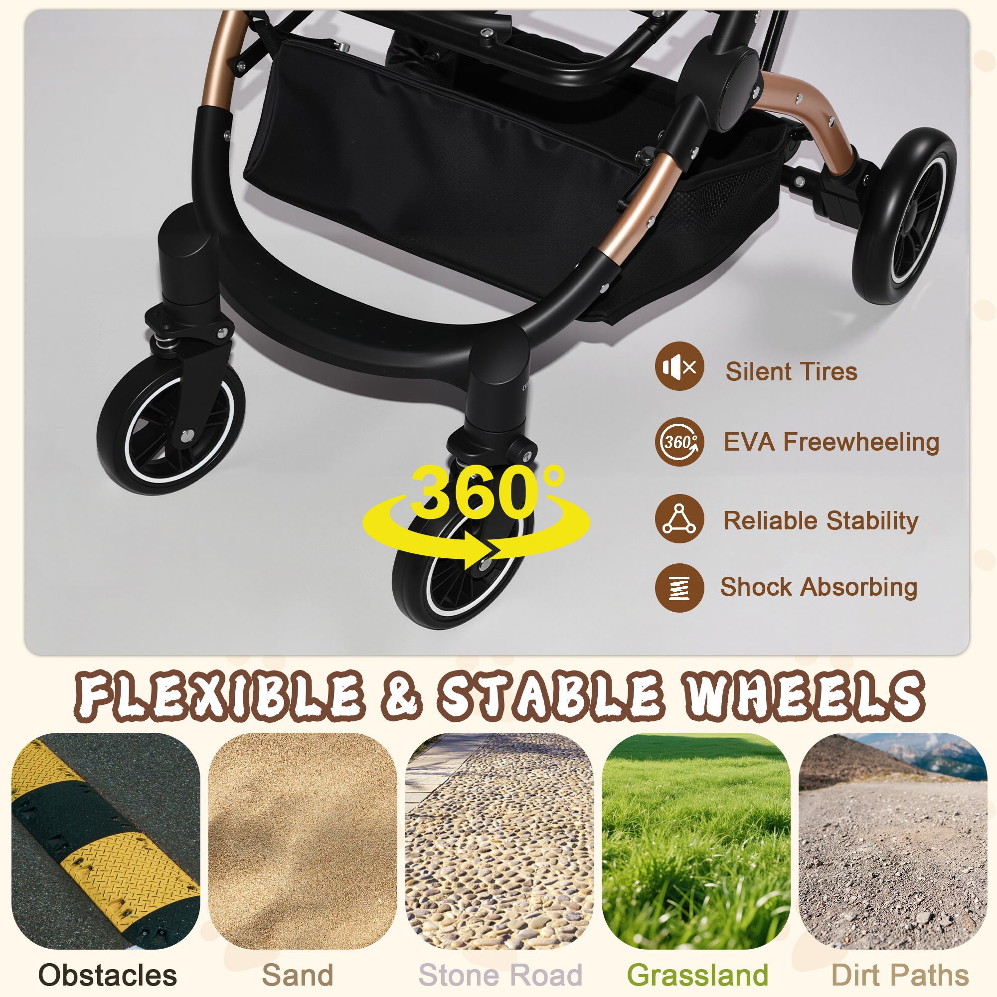 Pet Stroller For Dogs And Cats
