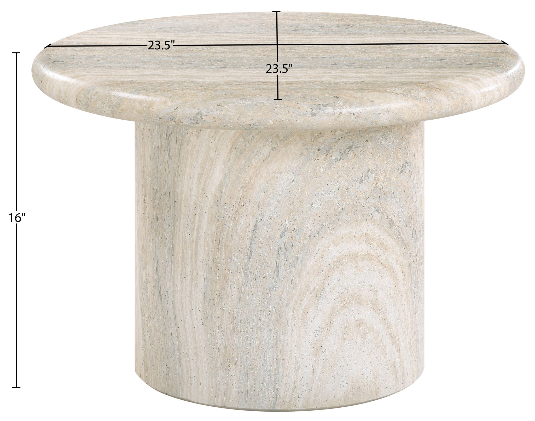 Emara - Concrete And Fiberglass Indoor / Outdoor Coffee Table