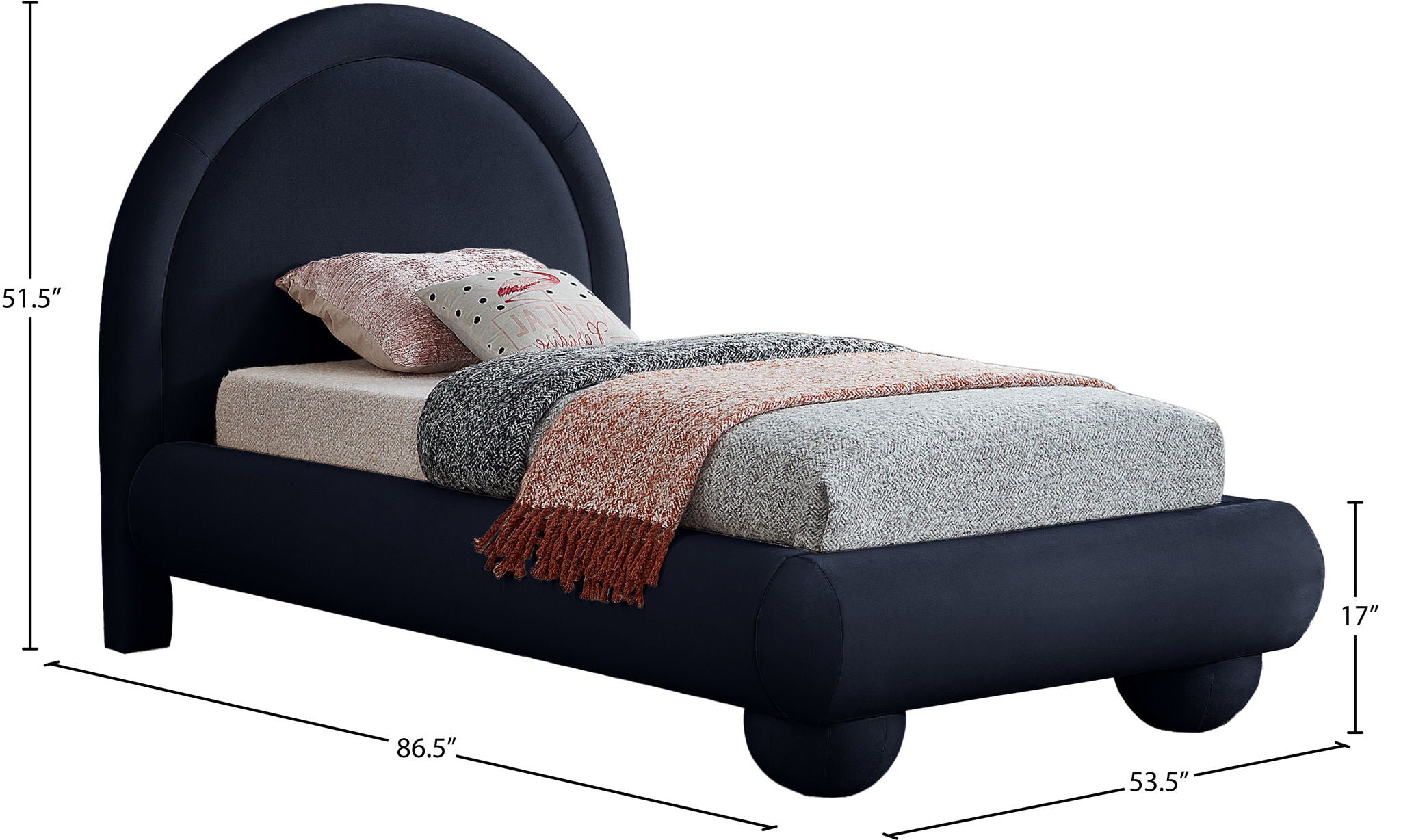 Madrid - Upholstered Bed