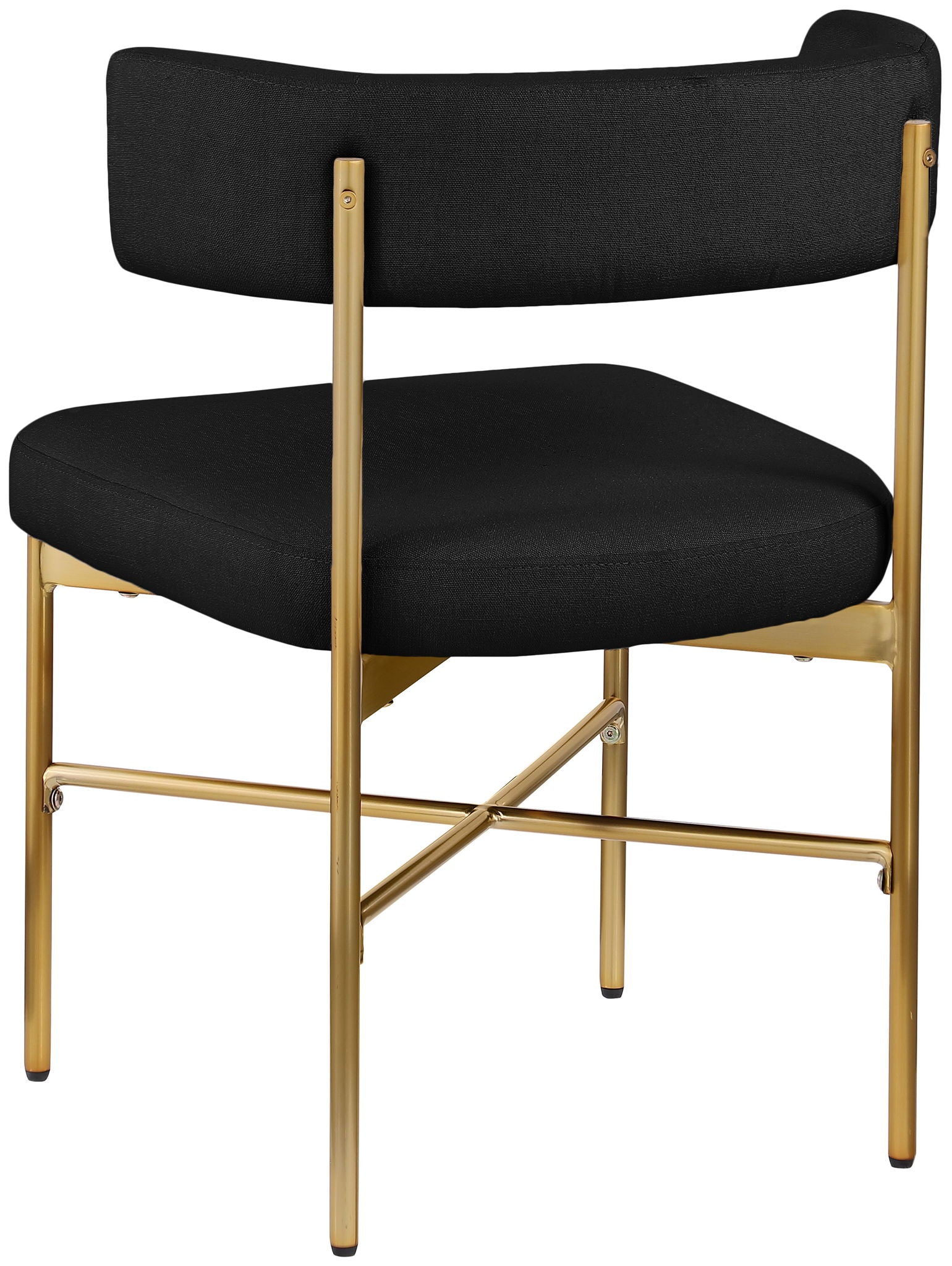 Rivage - Durable Dining Chair With Gold Frame (Set of 2)