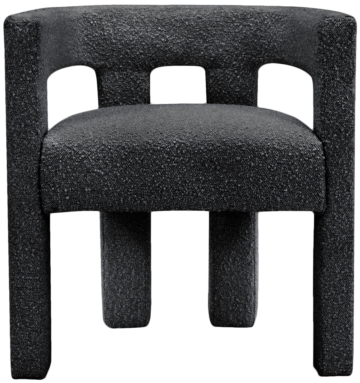 Athena - Boucle Fabric Dining Chair