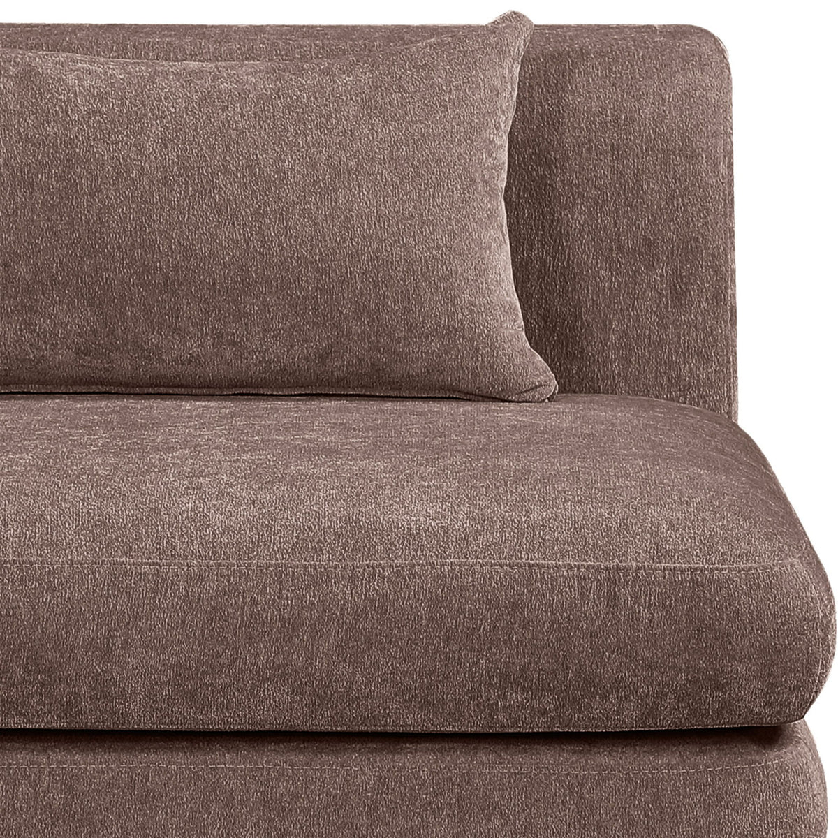 Stellar - Chenille Fabric Upholstered Modular Corner Chair