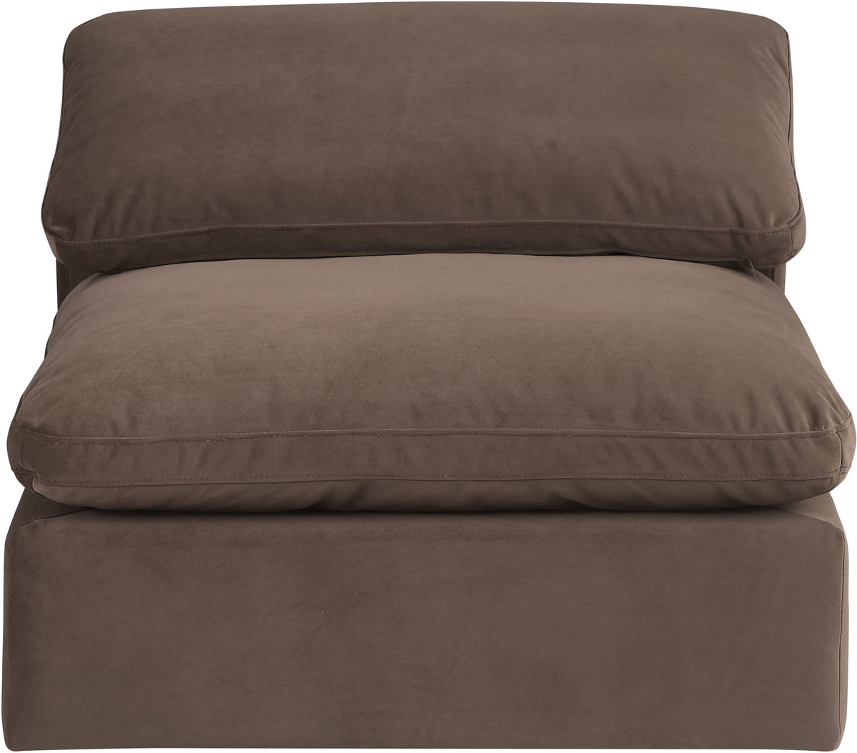 Comfy - Velvet Armless Chair