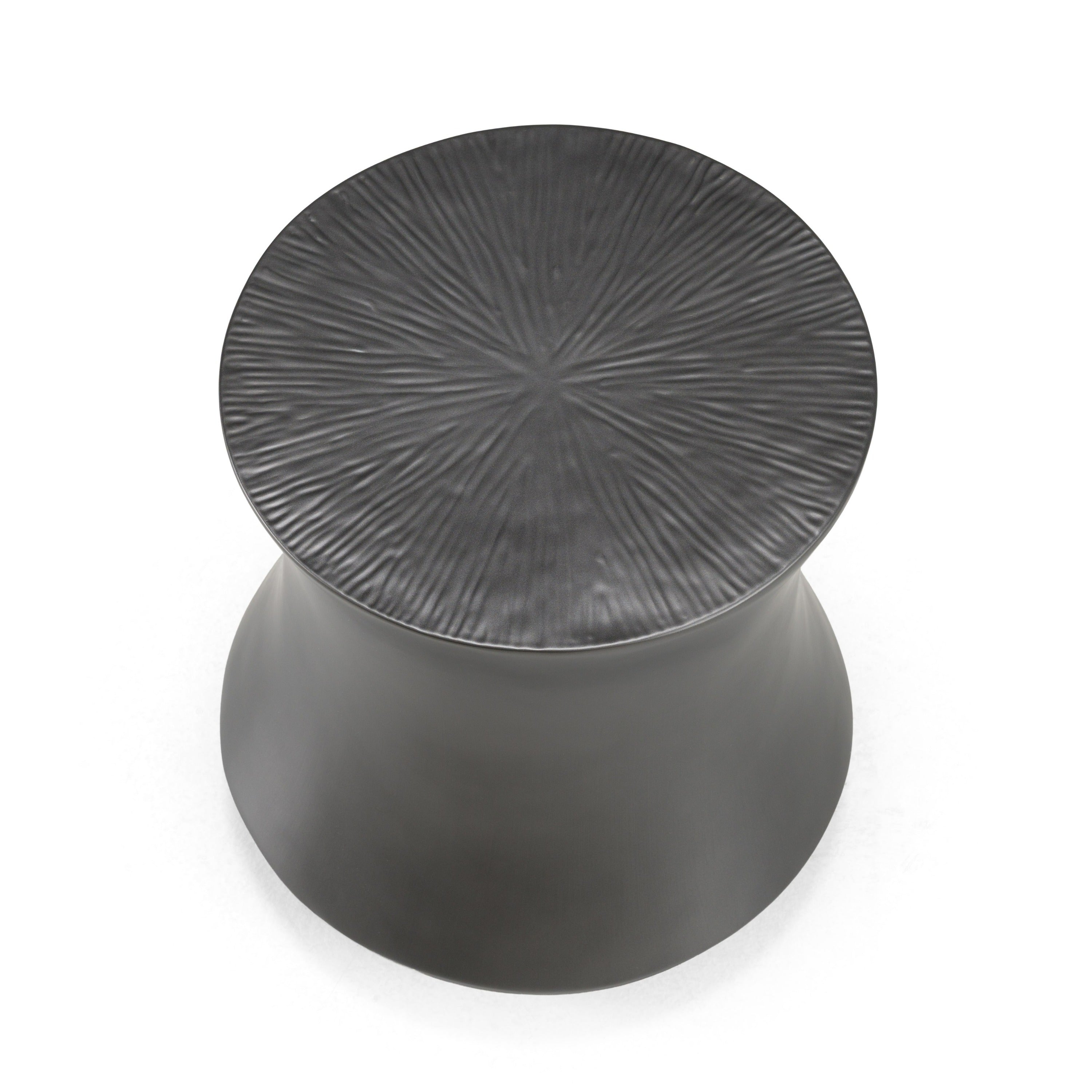 Modrest Airdrie - Modern Antique Grey End Table