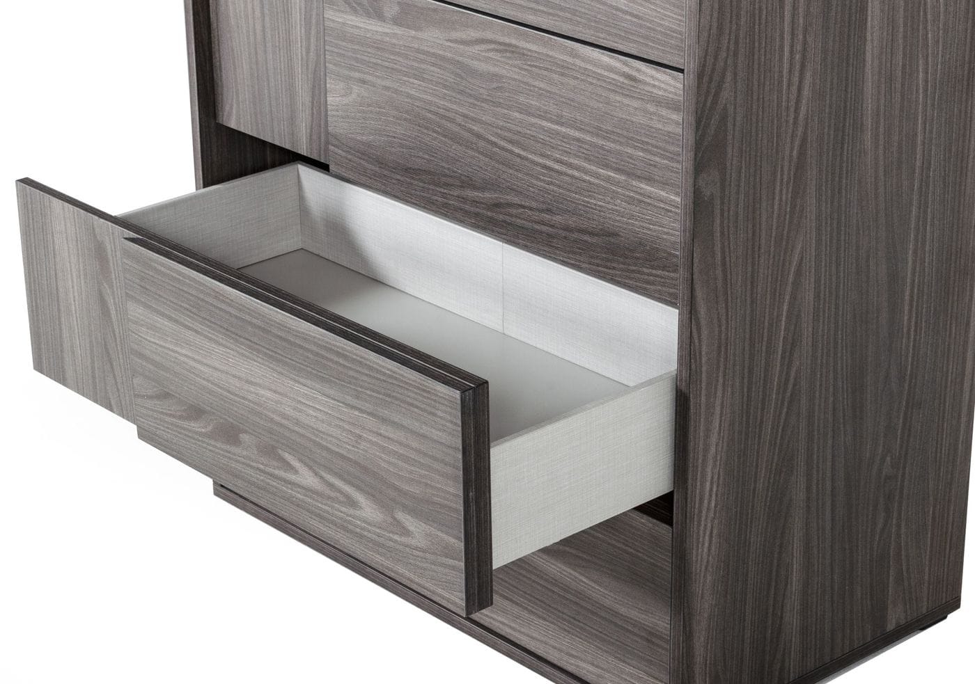 Nova Domus Asus - Italian Modern Elm Grey Chest