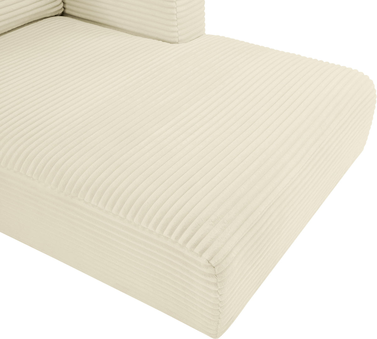 Shaggy - 5 Piece Modular Sectional With Chaise And Ottoman