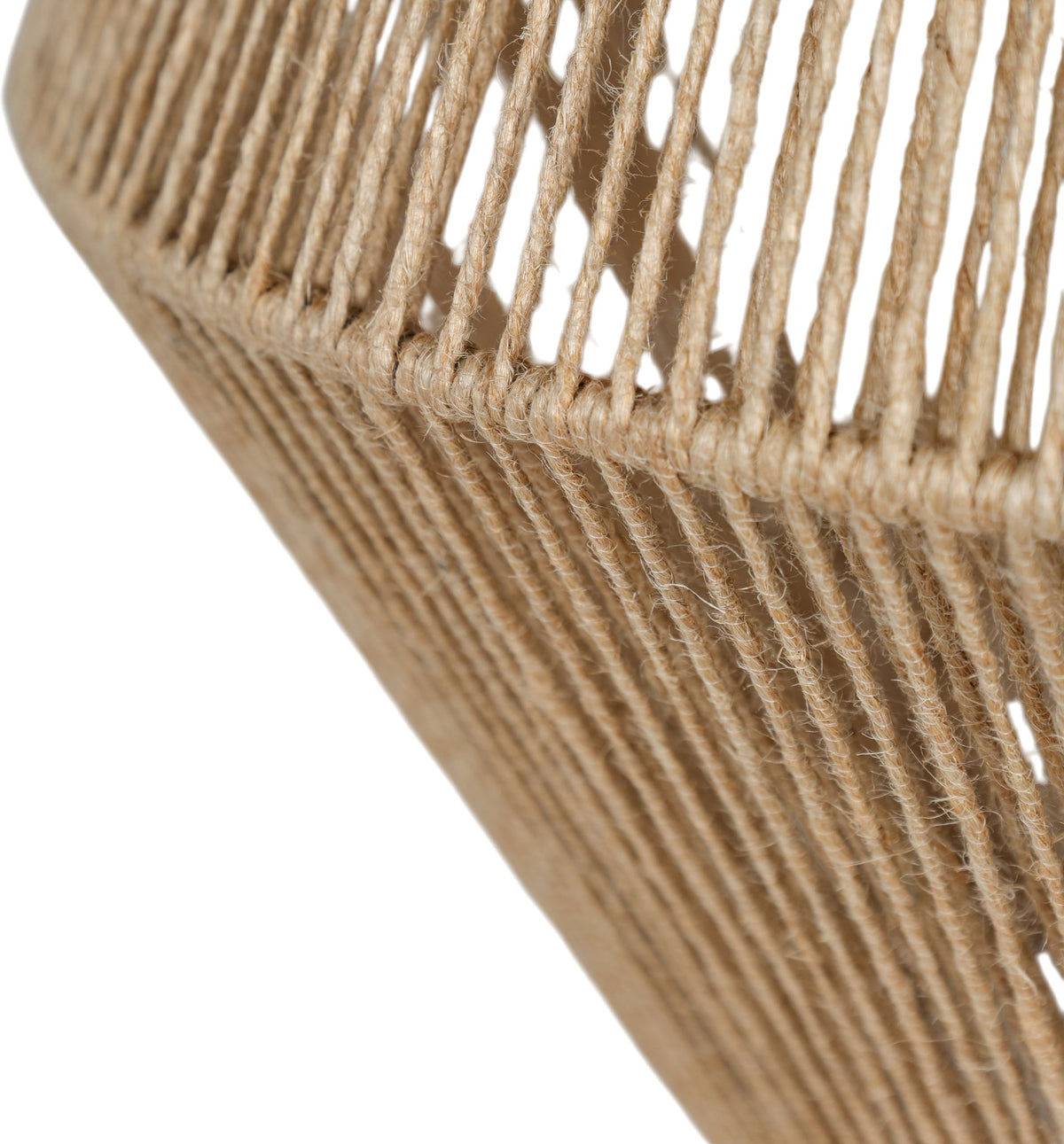 Soraya - Jute And Cotton Table Lamp - Beige