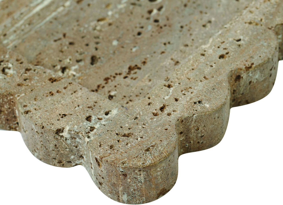 Natalie - Travertine Tray