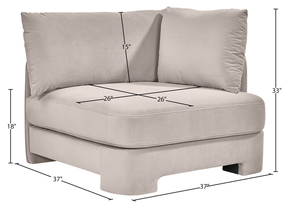 Hammond - Velvet Performance Fabric Upholstered Chair