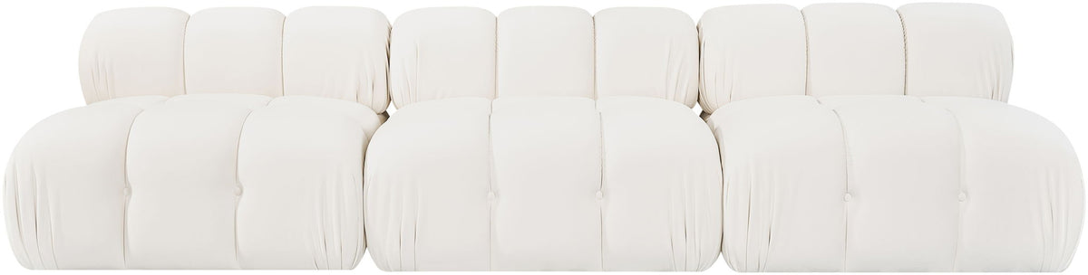 Orin - Velvet 3 Piece Modular Sofa